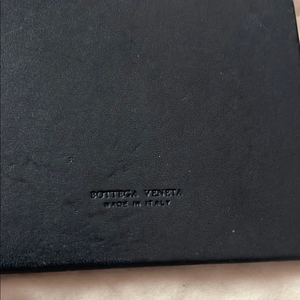 Bottega Veneta Black Leather Mirror